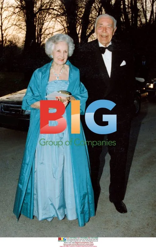 Swedish Prince Bertil and Princess Lilian in 2005