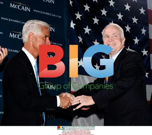 McCain and Crist Celebrate Florida Primary Win