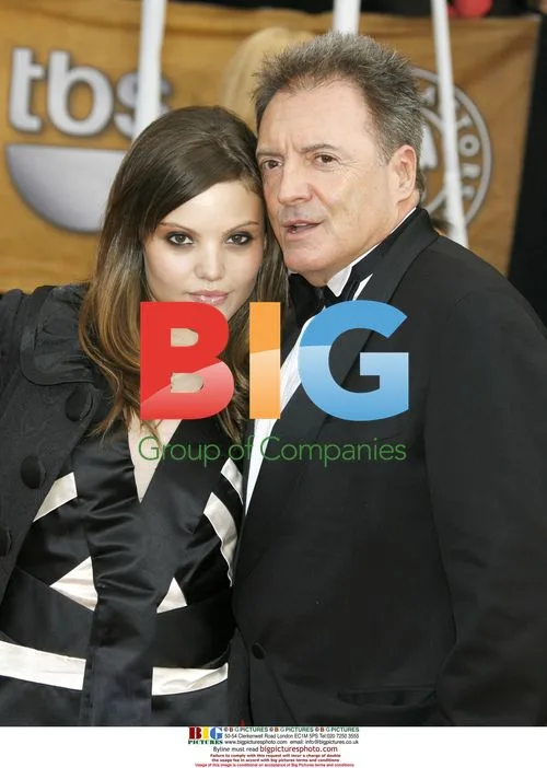 Armand Assante and daughter at SAG Awards