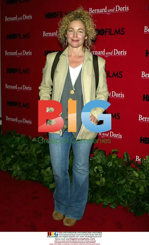 Amy Irving Arrives for "Bernard and Doris" Screening
