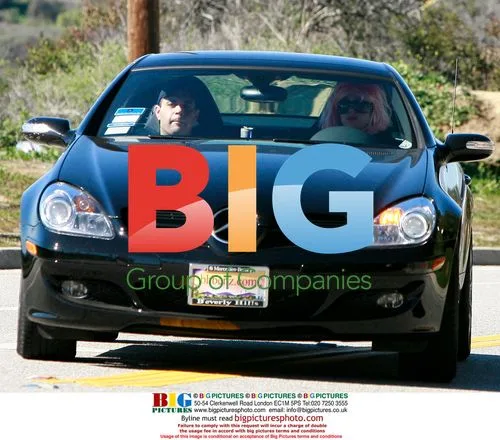 Britney Spears Drives with Sam Lutfi