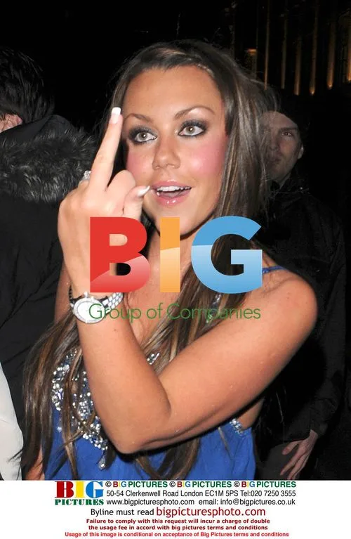 Celebs at Embassy nightclub in London