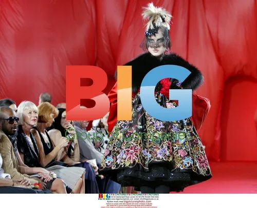 Christian Lacroix Fashion Show in Paris