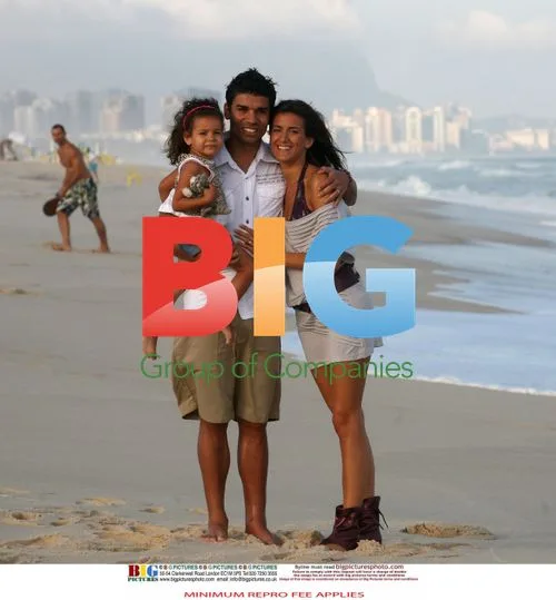 Eduardo da Silva and Family at Recreio Beach, Rio