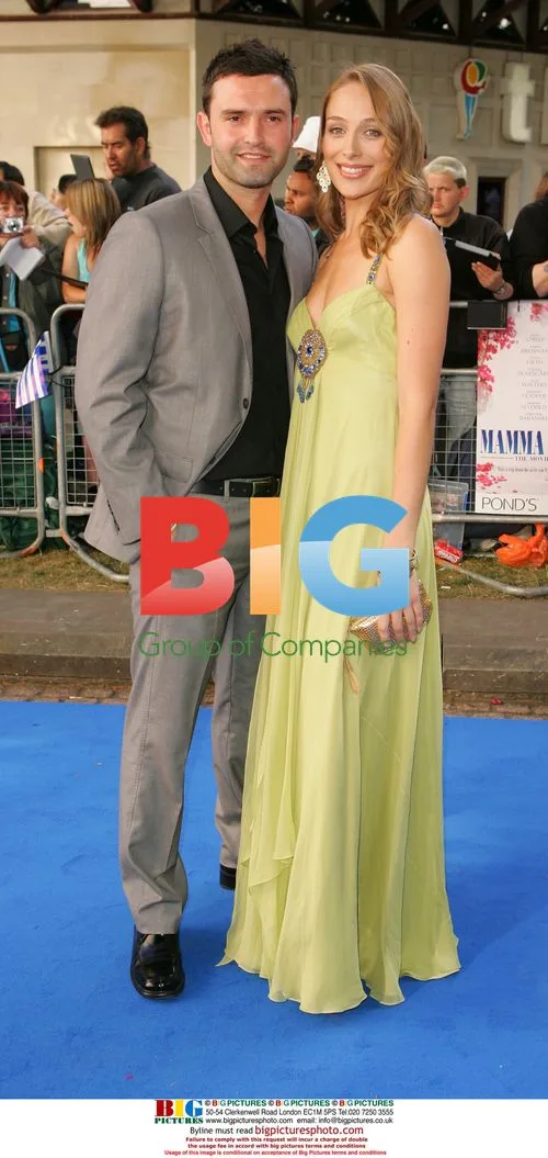 Ashley Lilley at "Mamma Mia!" Premiere