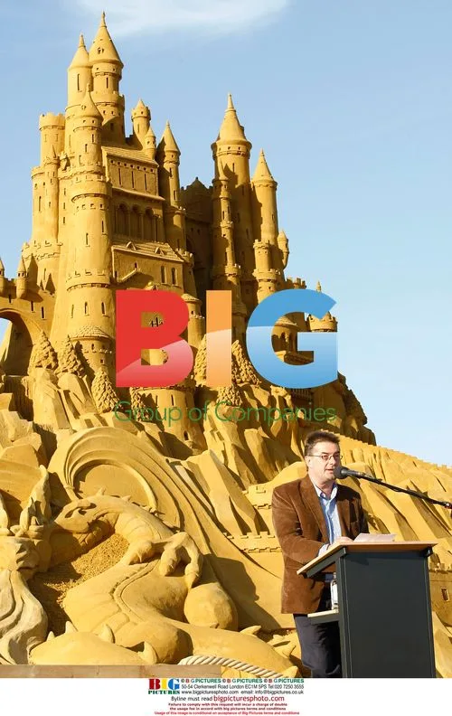Sandsculpture Opening in Blankenberge