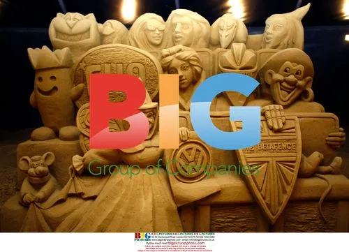 Sandsculpture at Blankenberge Festival
