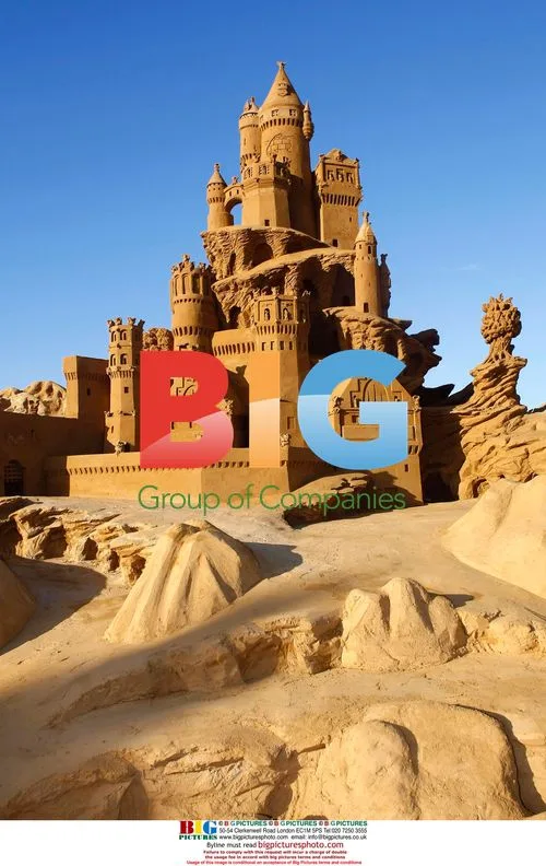 Sand Sculpture Festival Opening in Blankenberge