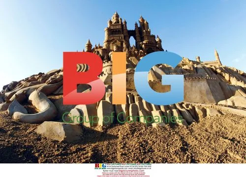 Illustration of sand sculpture at festival