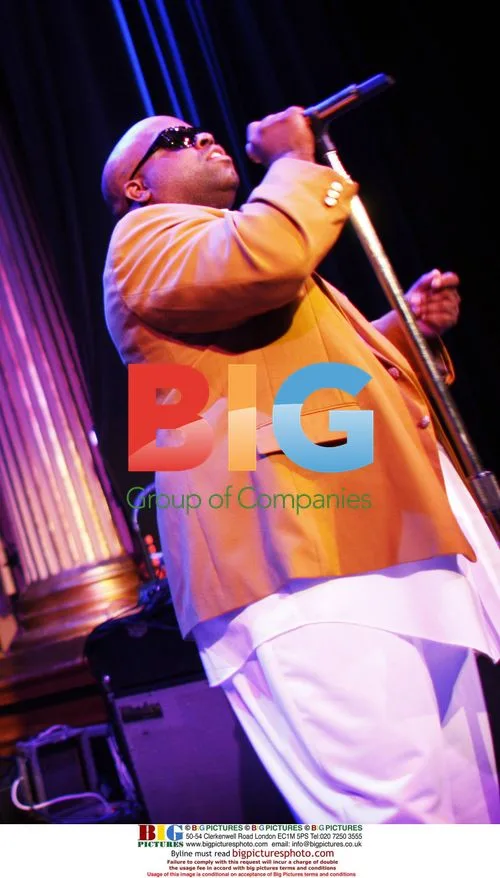 Cee-Lo of Gnarls Barkley performs in Sweden