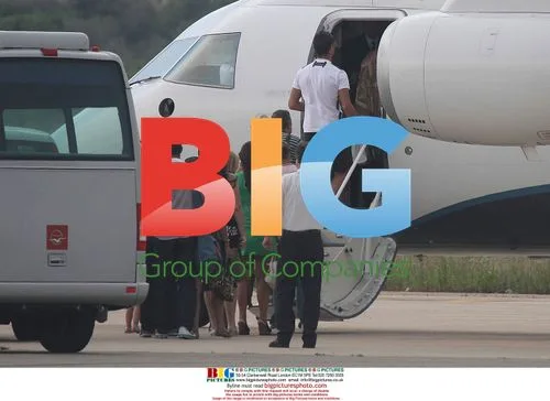Cristiano Ronaldo departs Sardinia