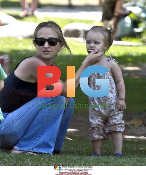 Jennifer Meyer and daughter Ruby at park