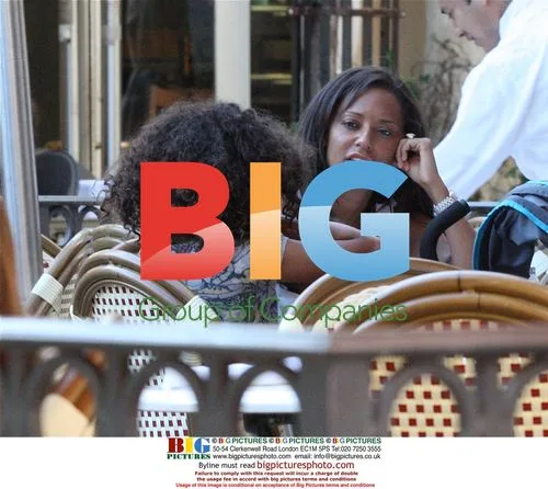 Mel B and family out for lunch in LA