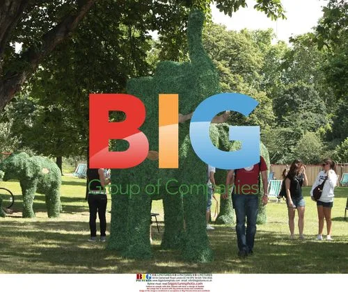 Organic Animal Statues in St James Park