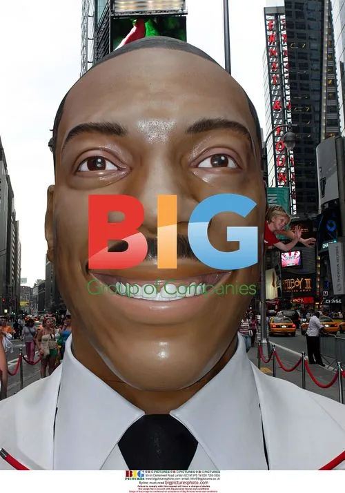 15-Foot Tall Eddie Murphy Head
