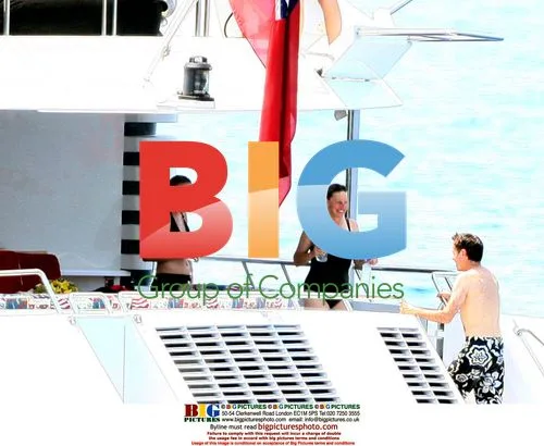 Ellen DeGeneres and Patricia De Rossi on Capri Yacht