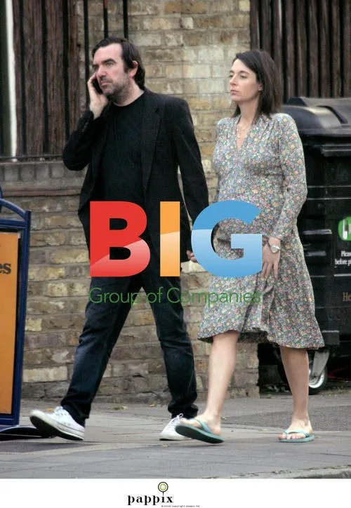 Pregnant Mary McCartney and Simon Aboud in London