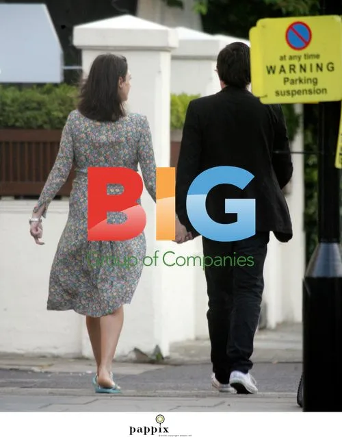 Mary McCartney and Simon Aboud Out in London