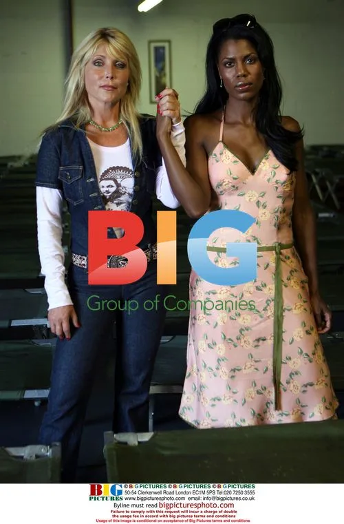 Omarosa and Pamela Bach-Hasselhoff at Homeless Shelter