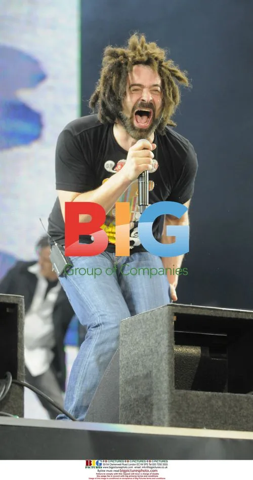 Adam Duritz Performing at o2 Wireless Festival