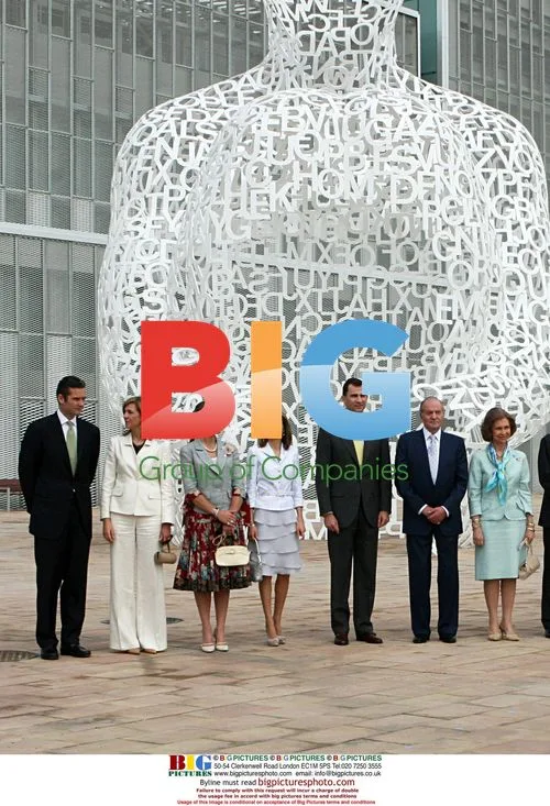 Spanish Royal Family at Expo 2008 in Zaragoza