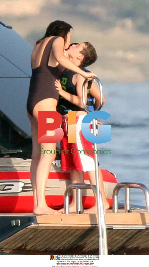 Cecilia Sarkozy on Yacht Holiday