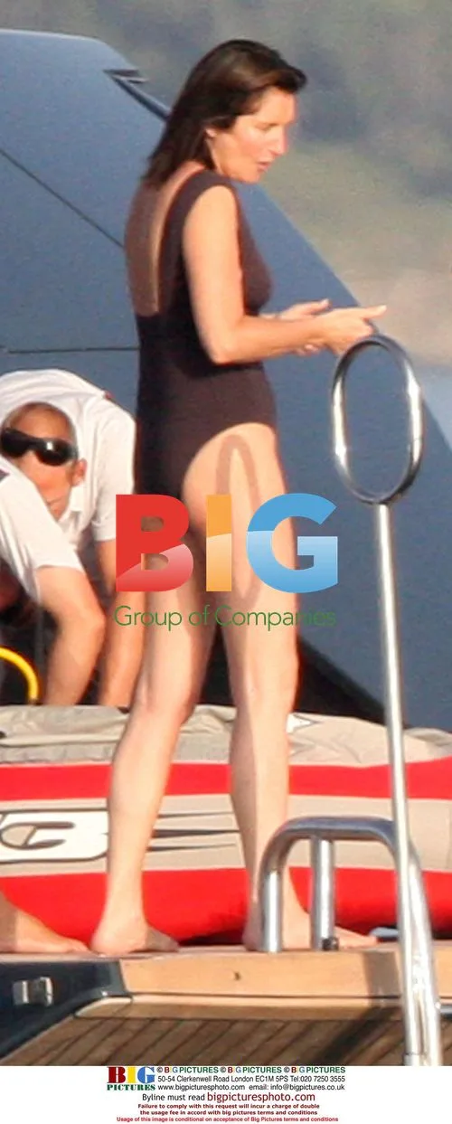 Cecilia Sarkozy on yacht holiday with husband
