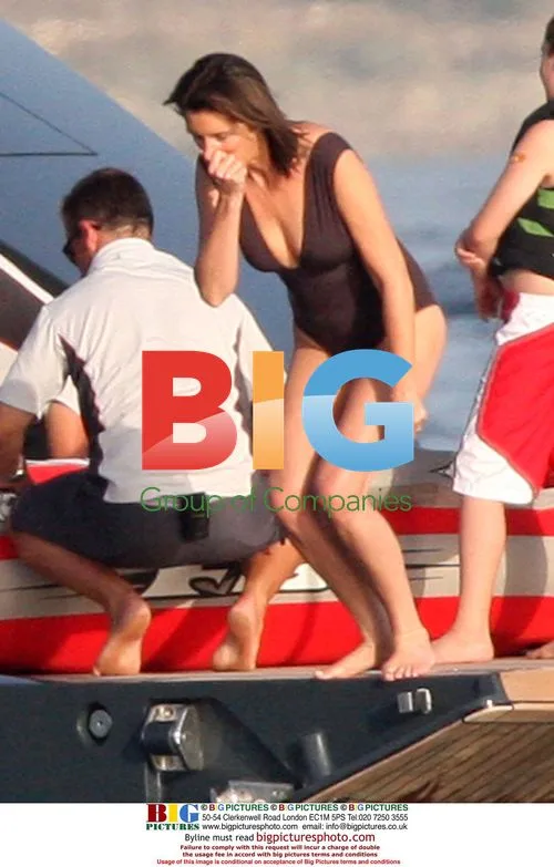 Cecilia Sarkozy and Husband on Yacht Holiday