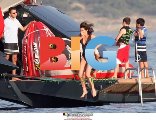 Cecilia Sarkozy on Yacht Holiday in Italy