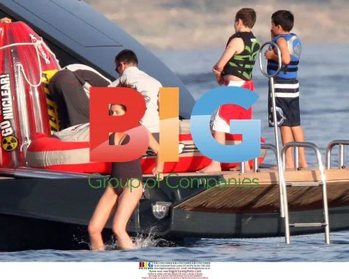 Cecilia Sarkozy on yacht holiday