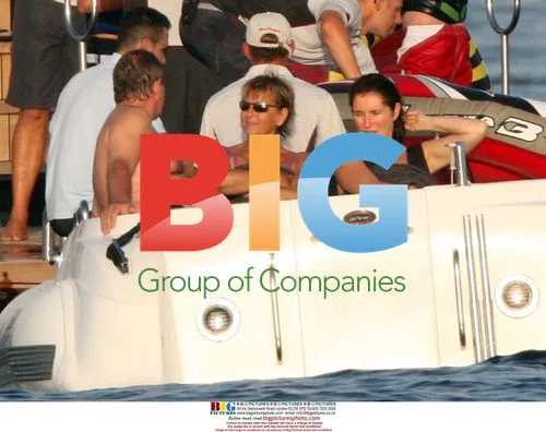 Cecilia Sarkozy on Yacht Holiday