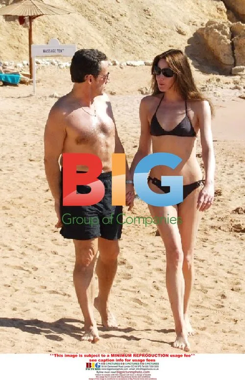 Nicolas Sarkozy and Carla Bruni in Egypt