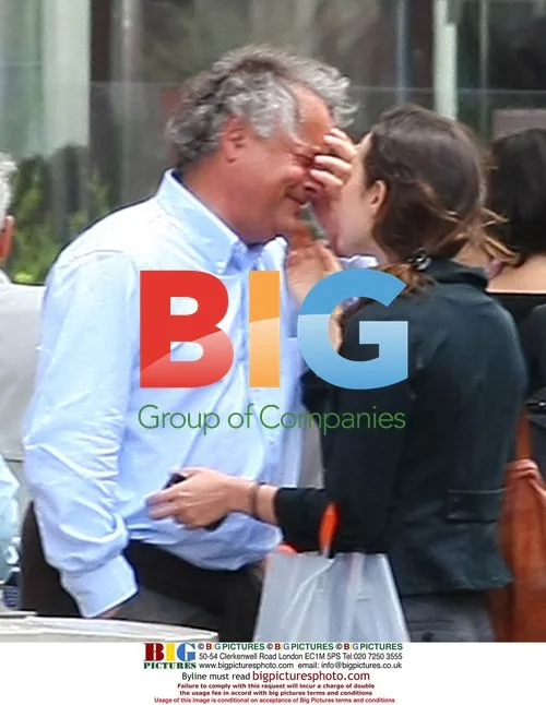 Ingrid Betancourt's ex-husband and daughter in Paris