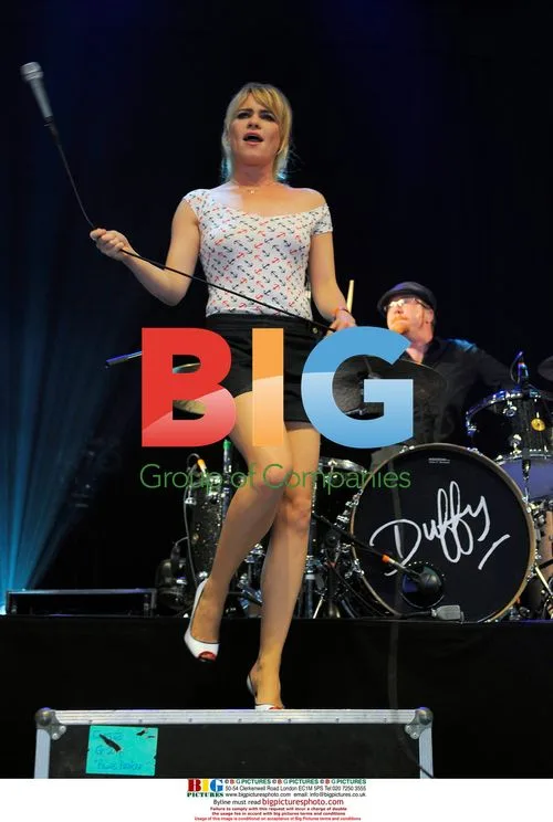 Duffy performs at Rock Werchter Festival