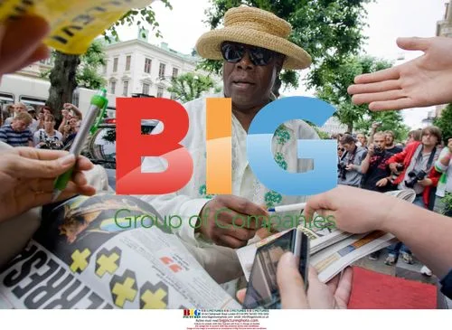 Clarence Clemons Meets Fans in Gothenburg