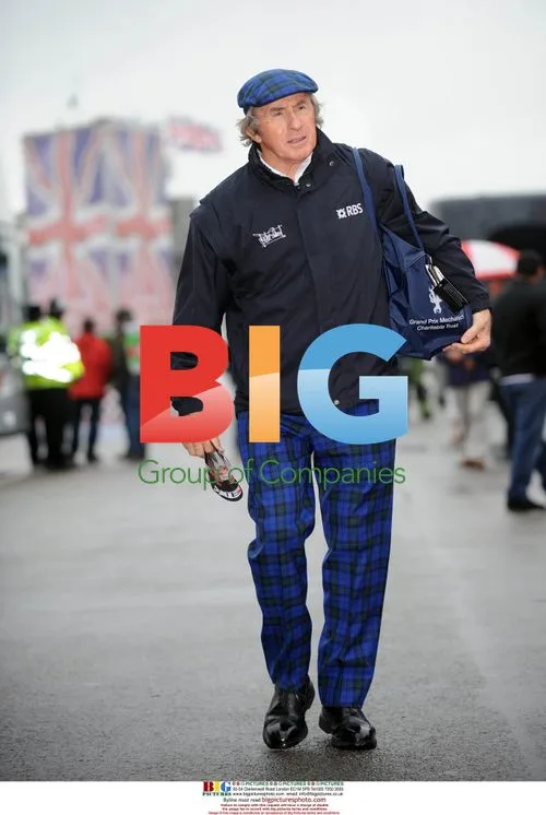 Sir Jackie Stewart at British Grand Prix
