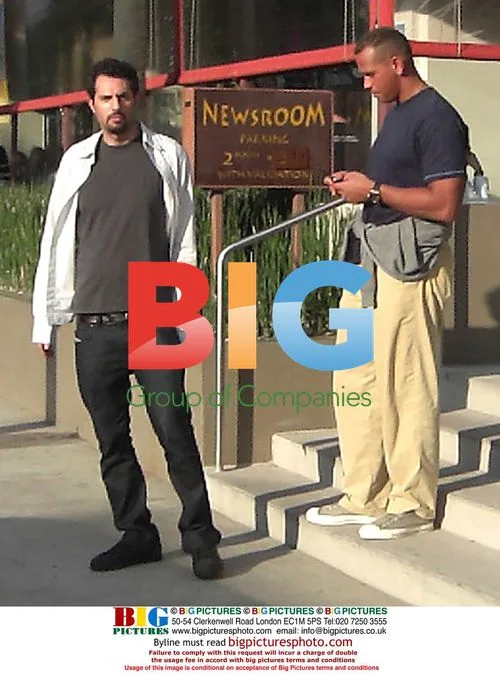 A-Rod and Guy Oseary Exit Restaurant