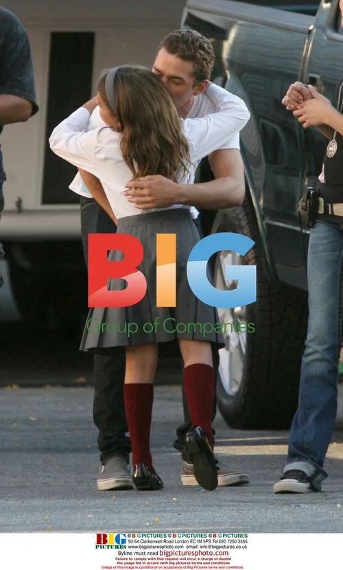 Shia Lebeouf on 'Eagle Eye' set