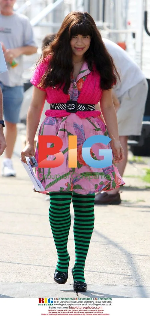 Ugly Betty filming 3rd season scenes