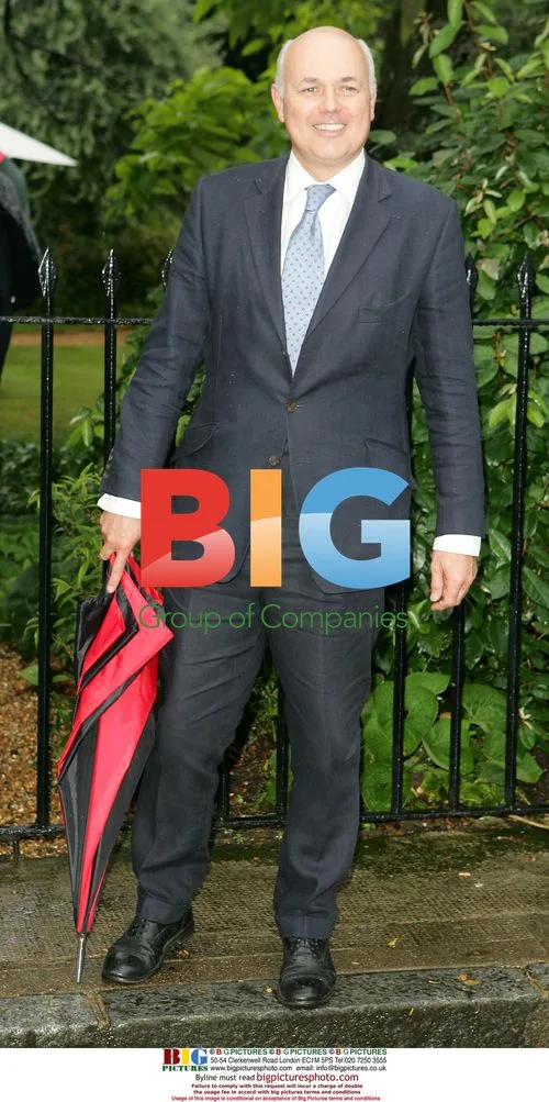 Iain Duncan Smith at Sir David Frost's summer party