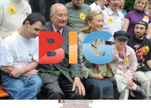 King Albert II and Queen Paola visit holiday camp
