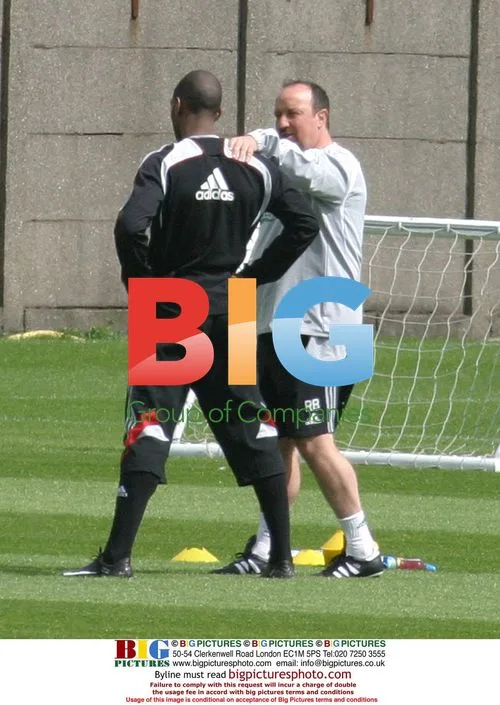 Liverpool players train ahead of new season
