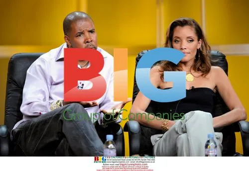 Eric La Salle and Michelle Michael at TCA Summer Press Tour