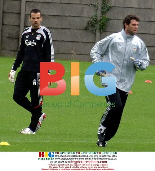 Liverpool FC Squad Training Session