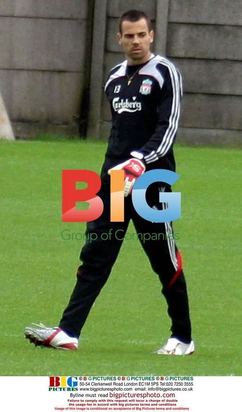 Liverpool FC Squad Practice in Liverpool