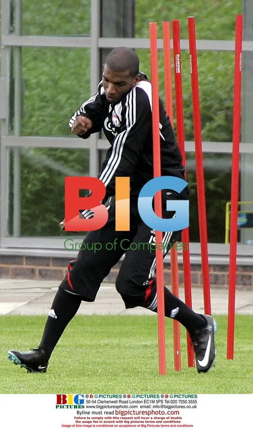 Liverpool Football Squad Practice in UK