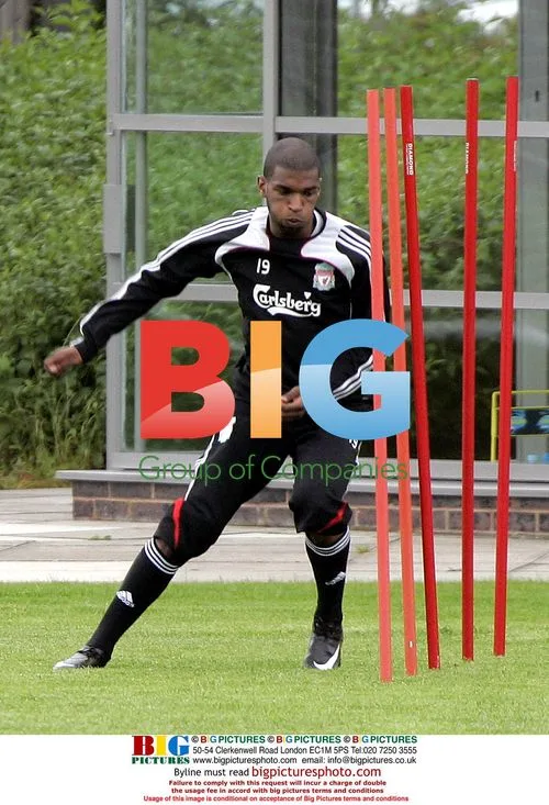 Liverpool Squad Training in Liverpool, UK
