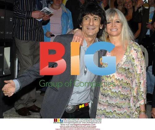 Ronnie Wood's Art Exhibit in Dublin