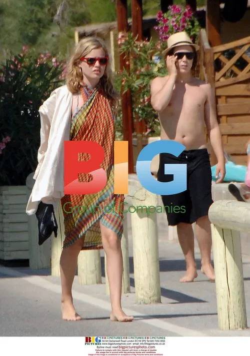Georgia May Jagger at the Beach