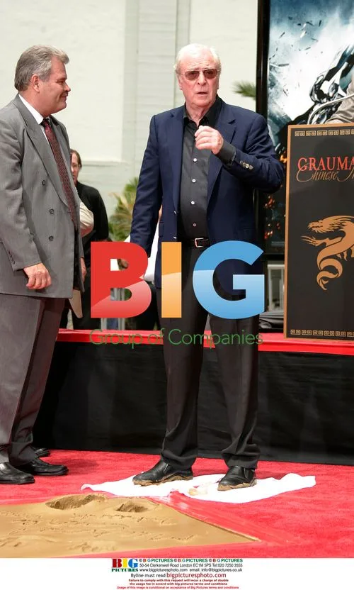 Michael Caine's Hand and Footprint Ceremony